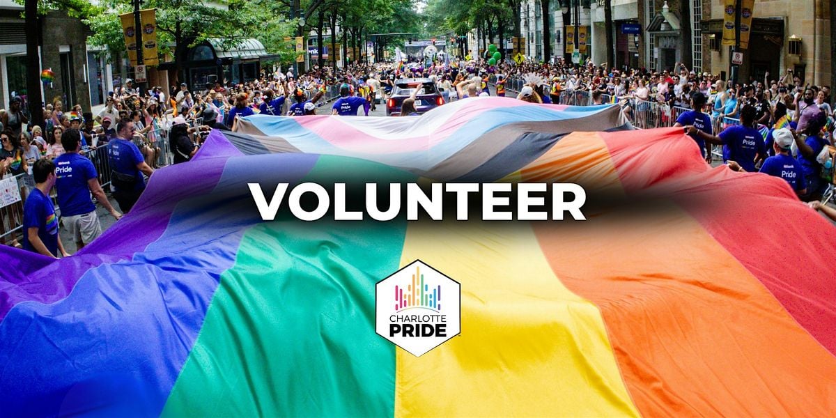 Volunteer with Charlotte Pride!, 15 August | Event in Charlotte | AllEvents