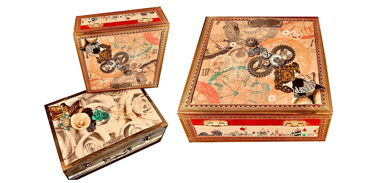 Art Classes@The Brewery: Create An Upcycled Keepsake Box, 20 May | Event in Malden | AllEvents