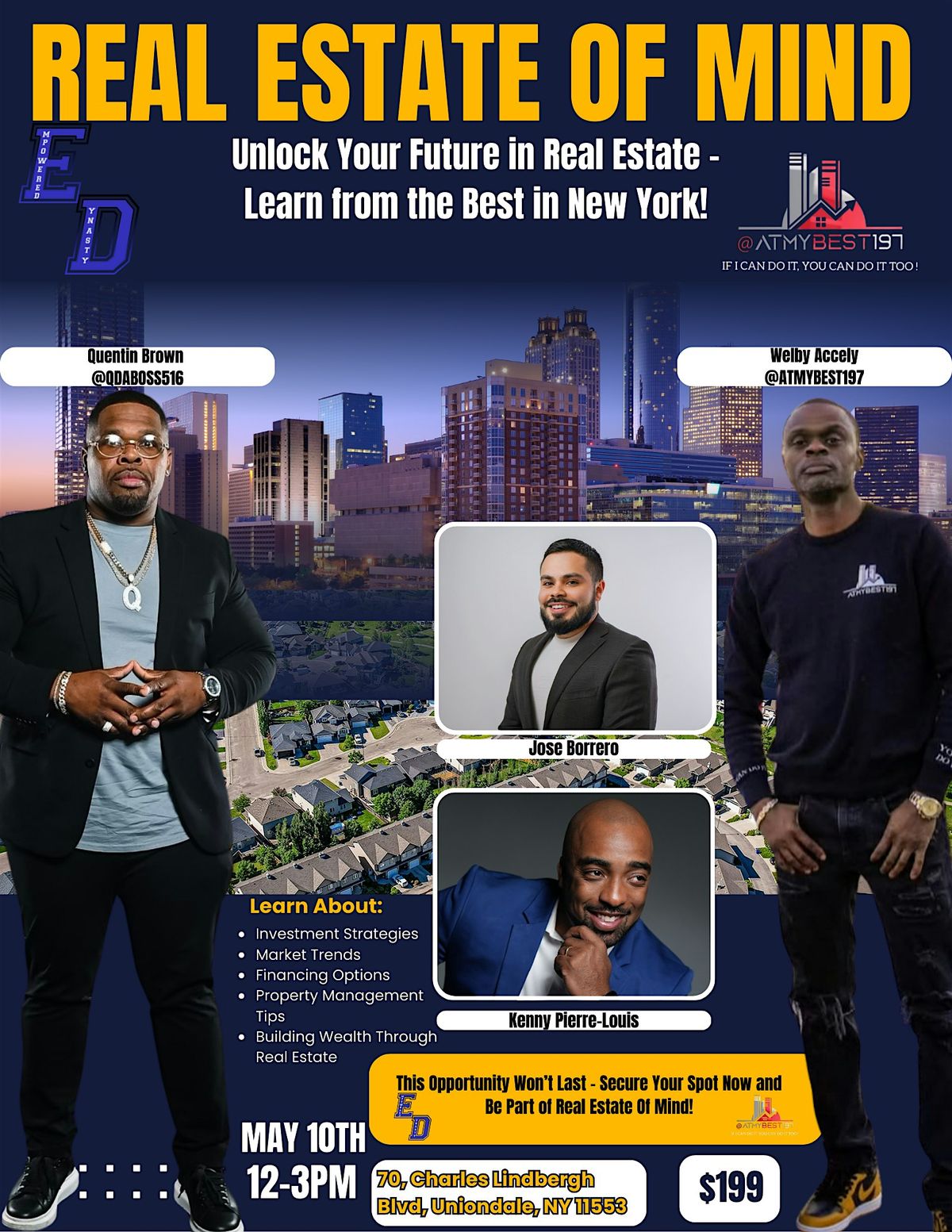 Real Estate Of Mind, 10 May | Event in Uniondale | AllEvents