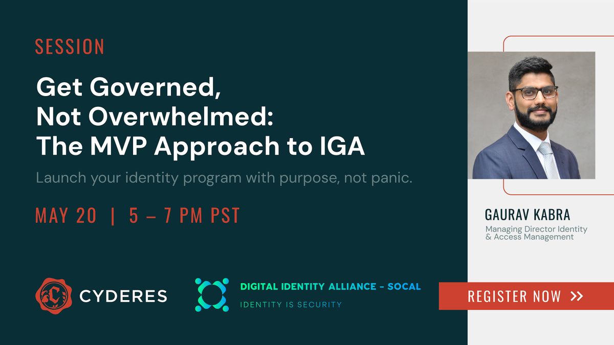 Digital Identity Alliance - May Event | Event in San Diego | AllEvents