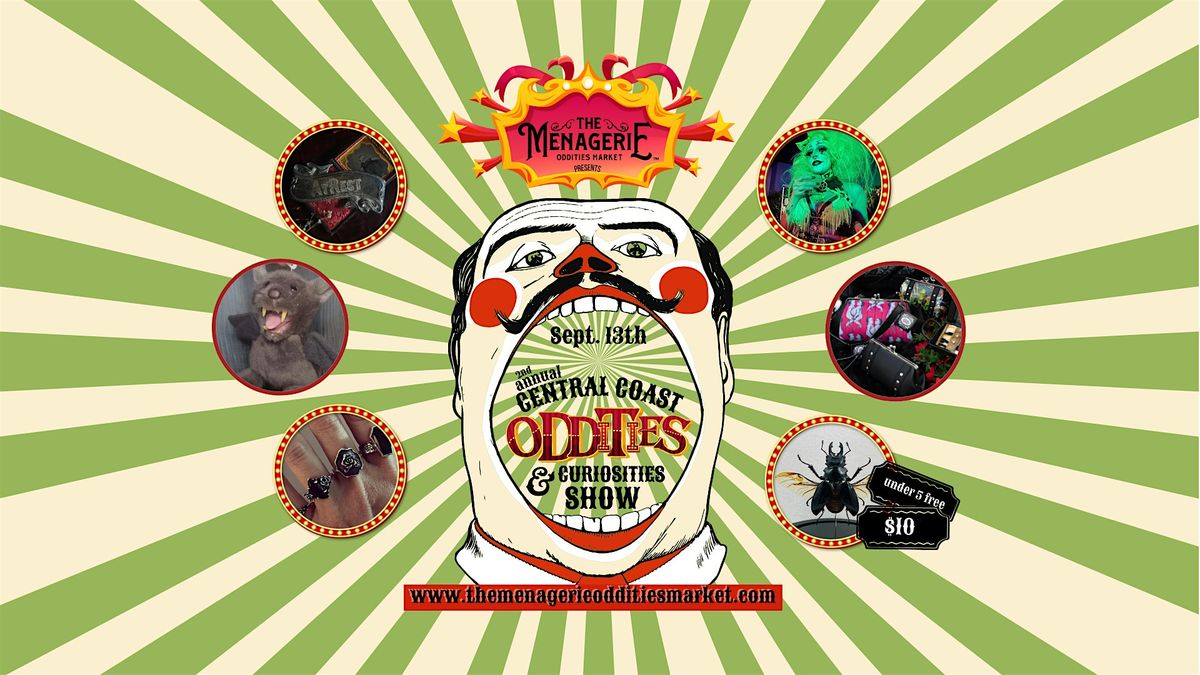 2nd Annual Central Coast Oddities & Curiosities Show, 13 September | Event in San Luis Obispo | AllEvents