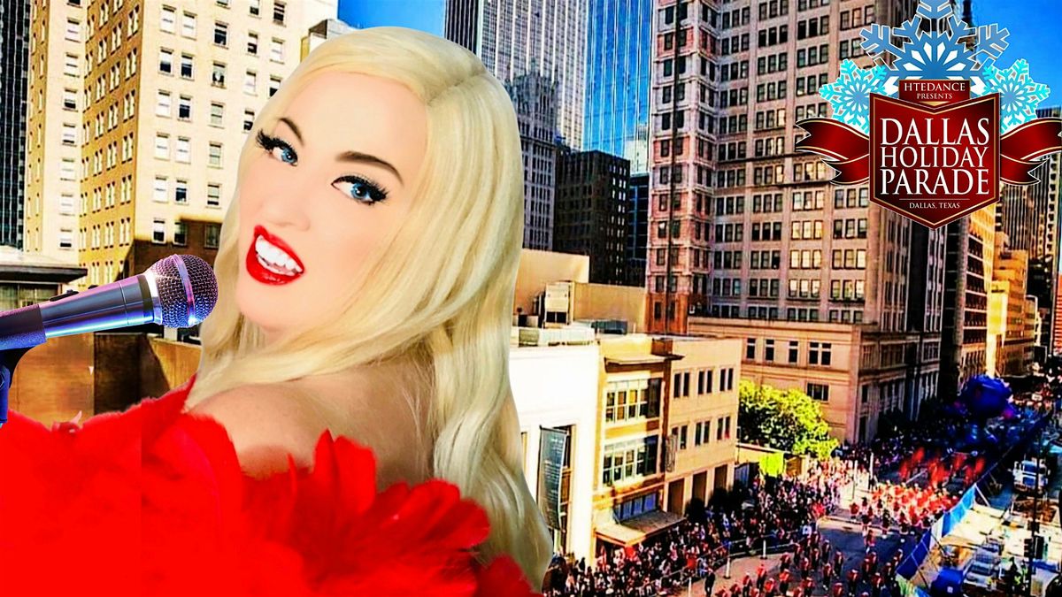 Katie Star Sings in the 36th Annual Dallas Holiday Parade, The Adolphus