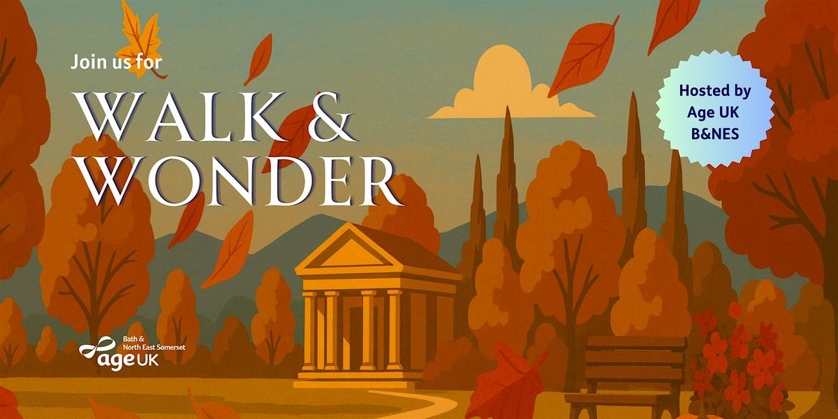 Walk & Wonder - Autumn, 20 October | Event in Bath | AllEvents