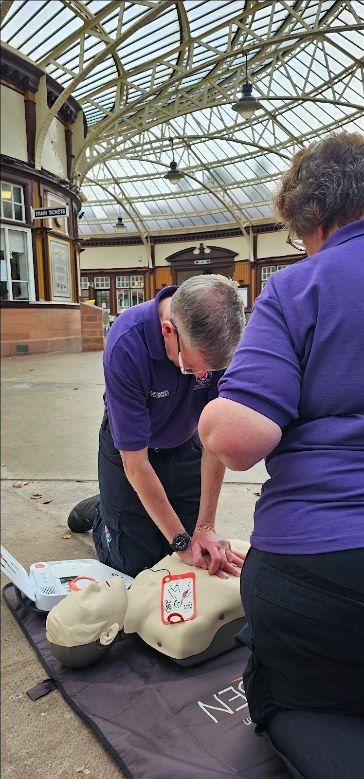 Learn CPR this Restart A Heart month with the Rangers Charity Foundation, 13 October | Event in Glasgow | AllEvents