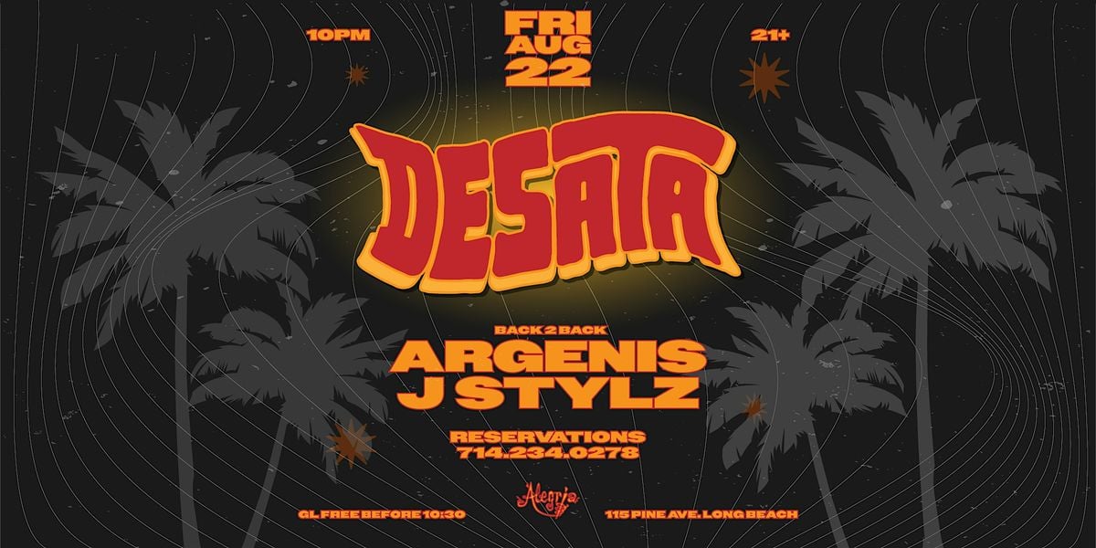 DESATA - Latin, Reggaeton, Dembow & More in Long Beach, 22 August | Event in Long Beach | AllEvents