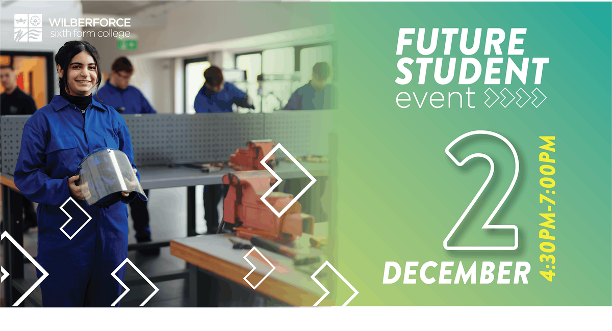 Future Student Event: Tuesday 2 December 2025, 2 December | Event in Kingston upon Hull | AllEvents