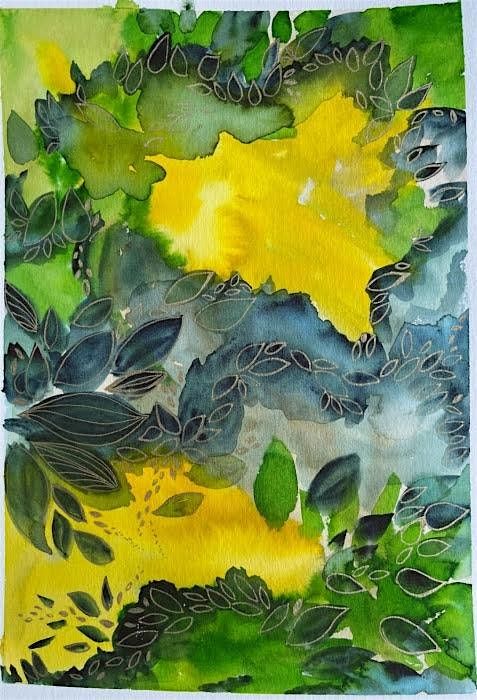 Beginner Abstract Watercolour Glendale Community Hall with Glendale, 25 January | Event in Calgary | AllEvents