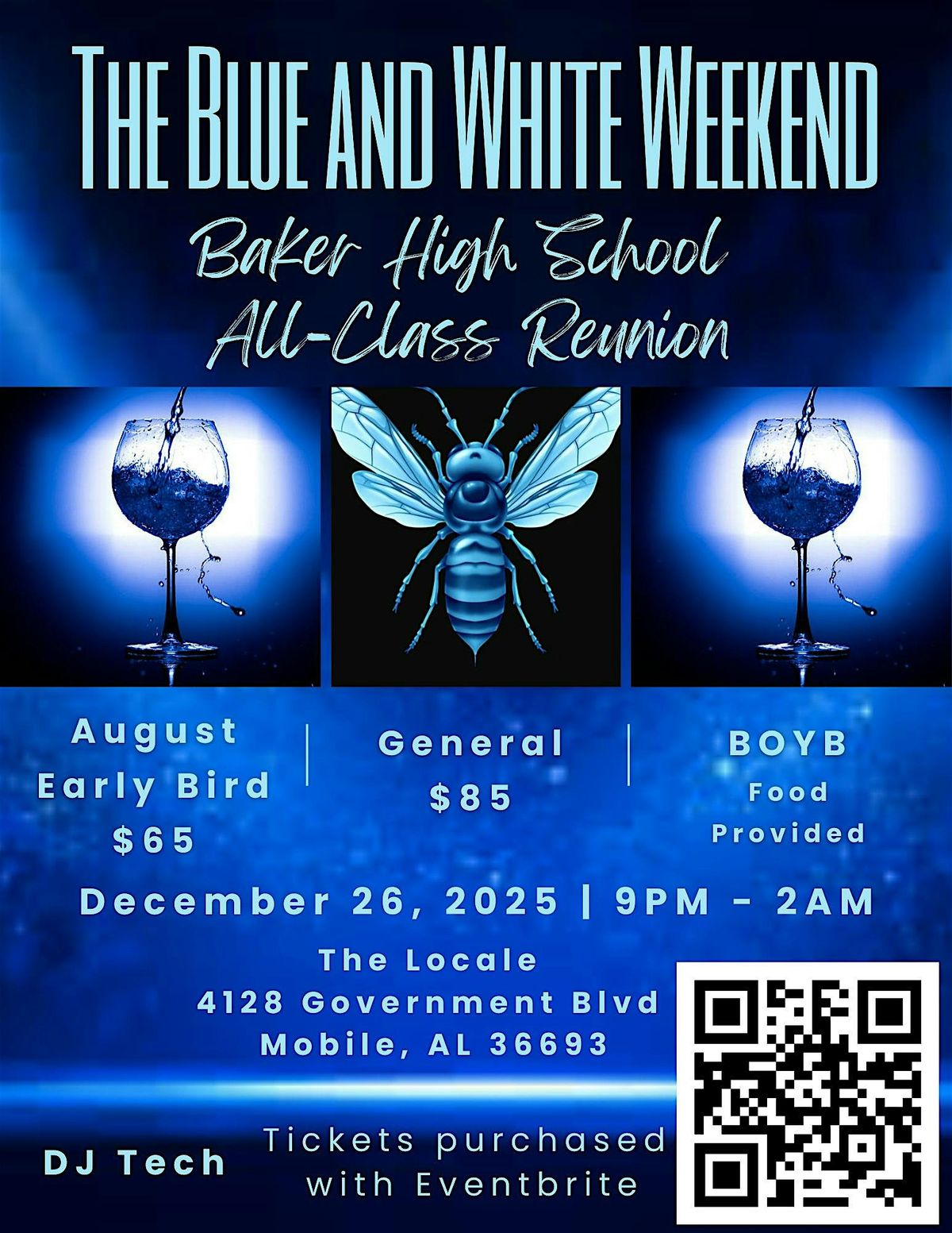 The Blue and White Weekend, 26 December | Event in Mobile | AllEvents