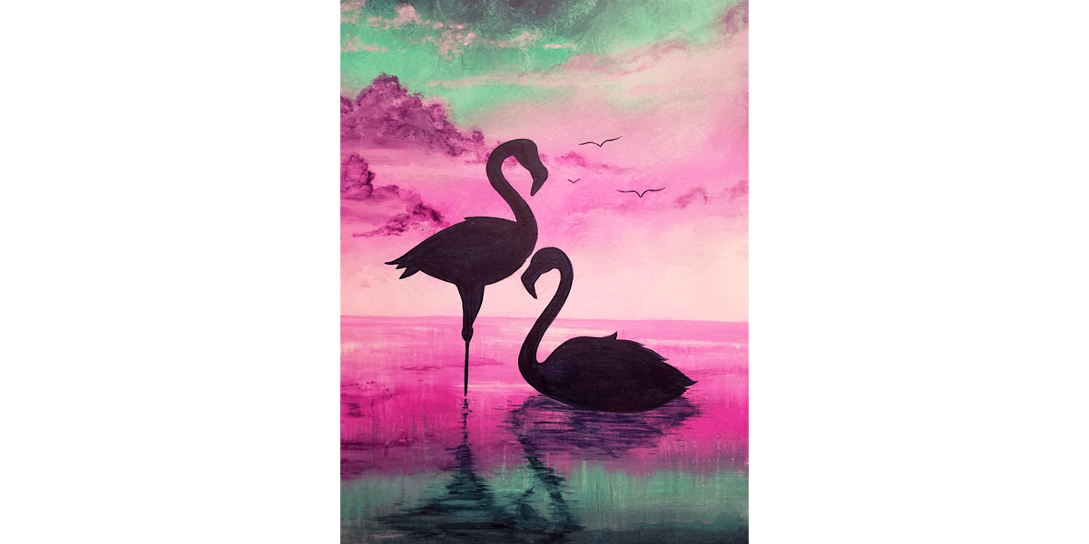 Let's Flamingle - Paint and Sip in Sacramento | Classpop!™, 27 August | Event in Elk Grove | AllEvents