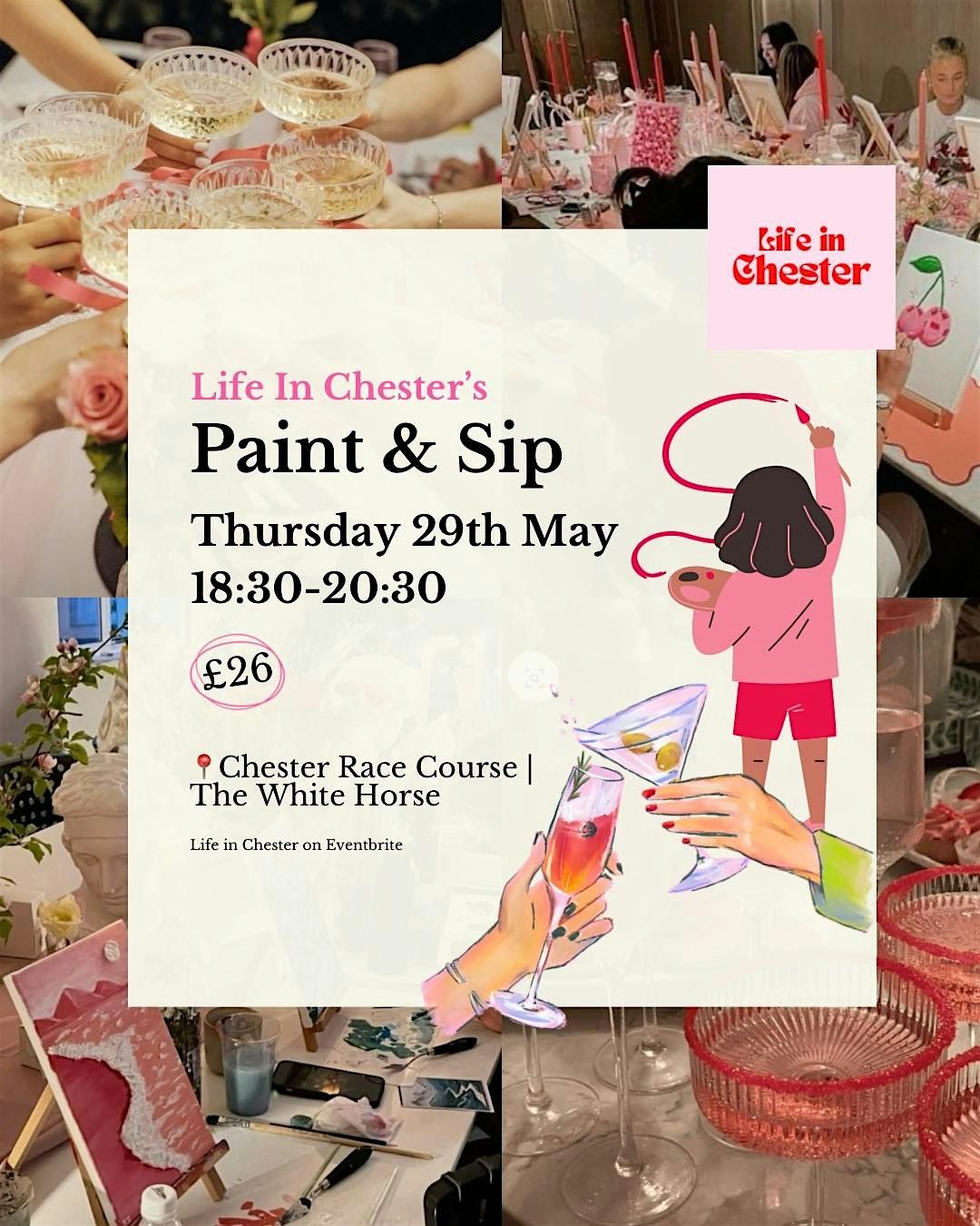 Paint & Sip, 29 May | Event in Chester | AllEvents