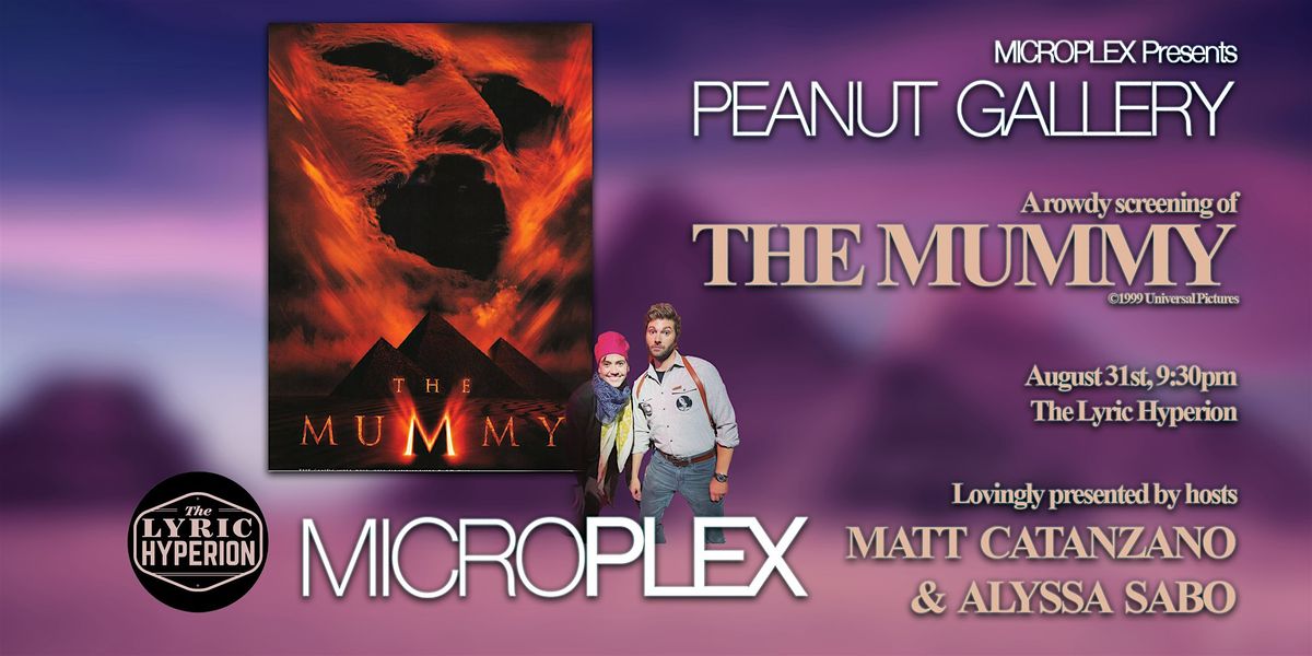 Microplex Peanut Gallery, 31 August | Event in Los Angeles | AllEvents