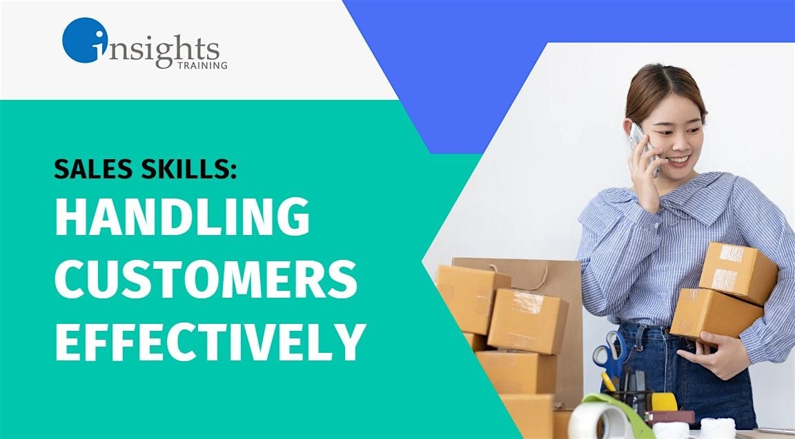 Sales Skills: Handling Customers Effectively, 24 September | Event in Mandaluyong City | AllEvents