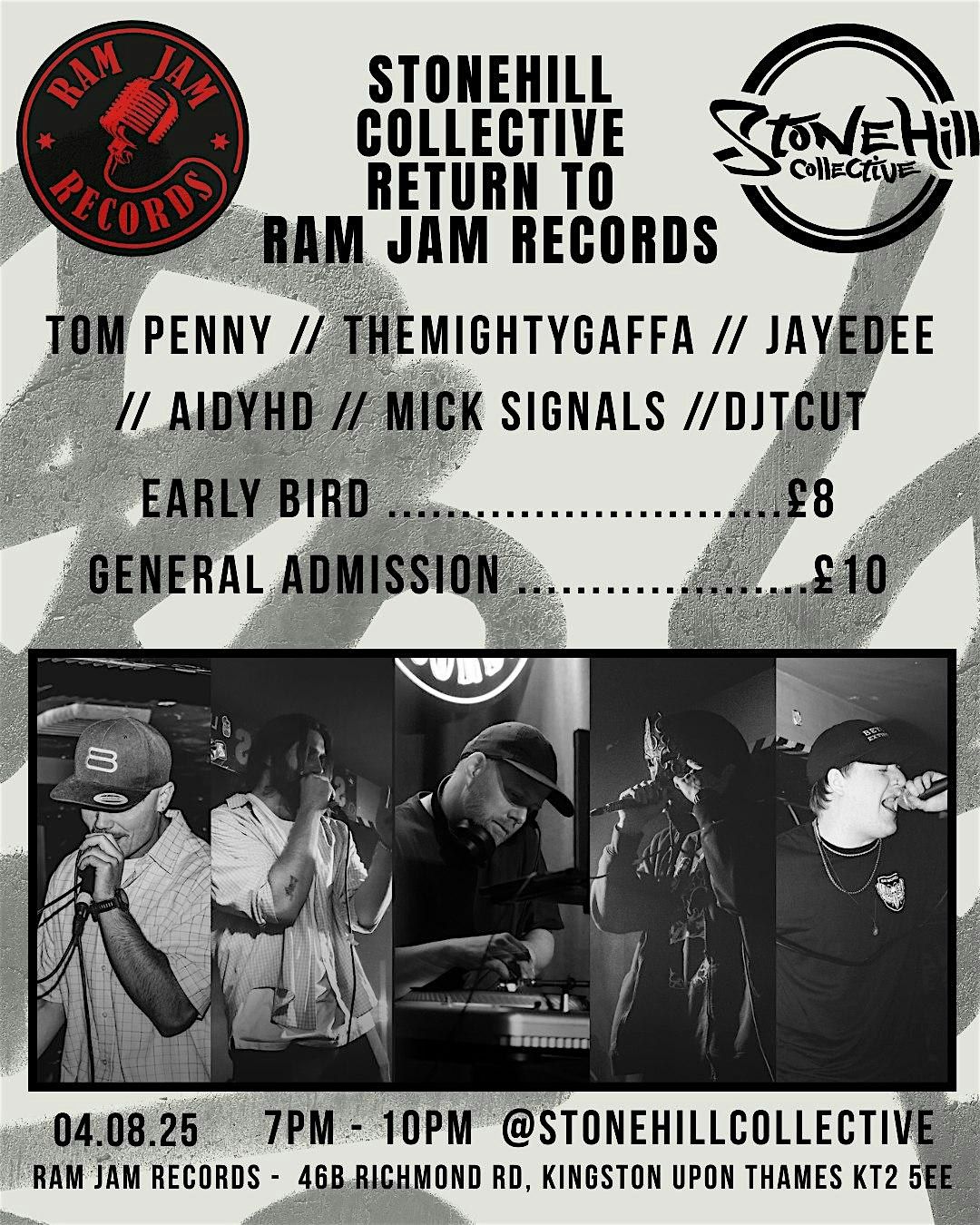 The Stone Hill Collective Return To Ram Jam Records!!!, 4 August | Event in Kingston upon Thames | AllEvents