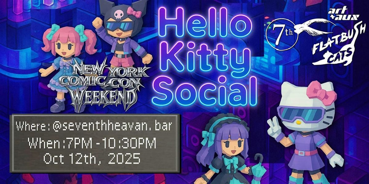 Hello Kitty Social, 12 October | Event in Brooklyn | AllEvents