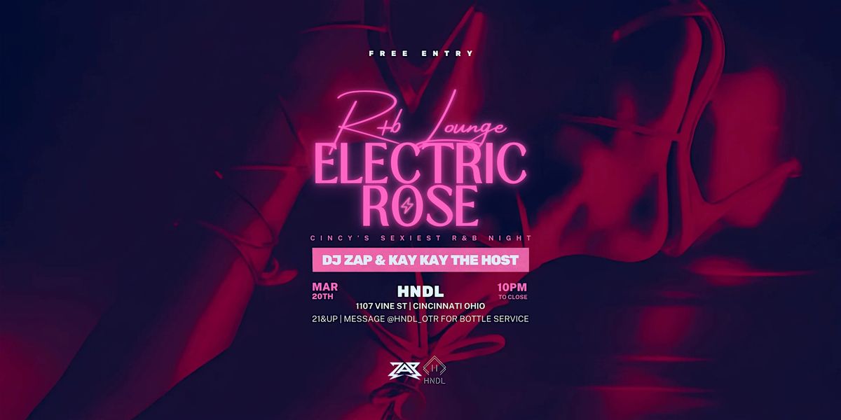 Electric Rose: Cincy’s Sexiest R&B Night | Event in Cincinnati | AllEvents