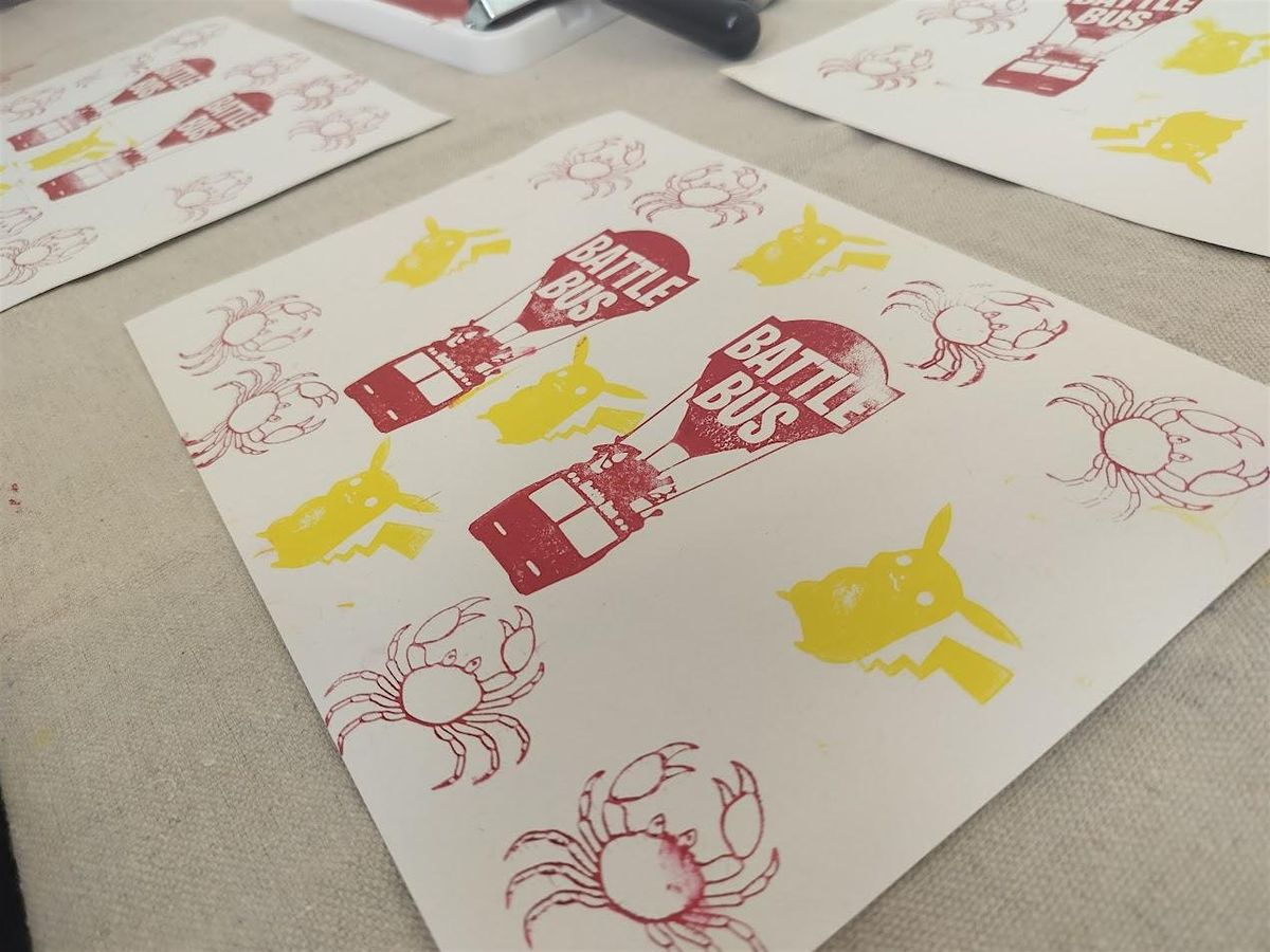 Laser & Lino: Design Your Own Custom Stamp, 22 October | Event in Maidstone | AllEvents