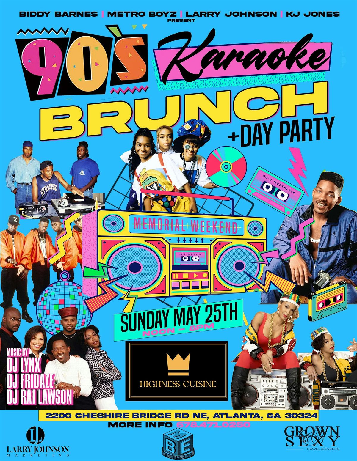 THE 90S KARAOKE BRUNCH AND DAY PARTY, 23 June | Event in Atlanta | AllEvents