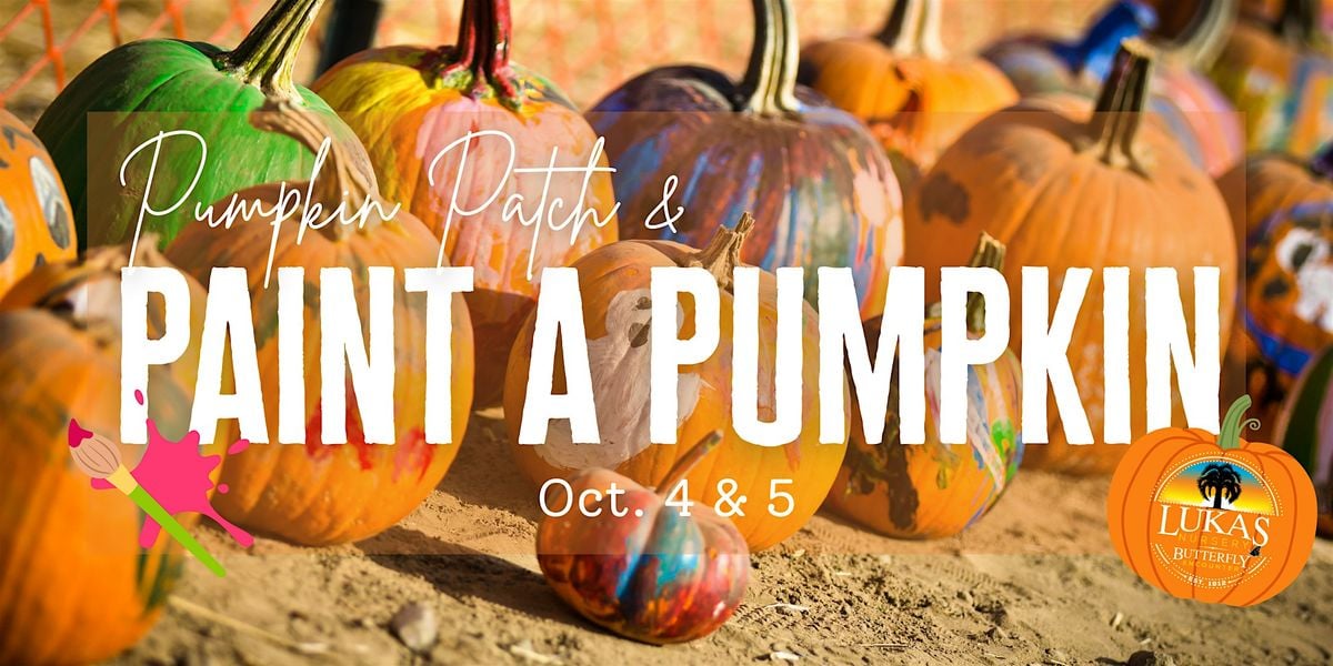 Pumpkin Patch & Paint a Pumpkin at Lukas Nursery, 4 October | Event in Oviedo | AllEvents