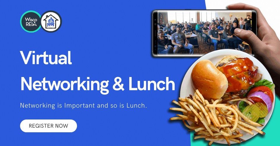 Real Estate Investors Virtual Networking Lunch and Learn!, Online event