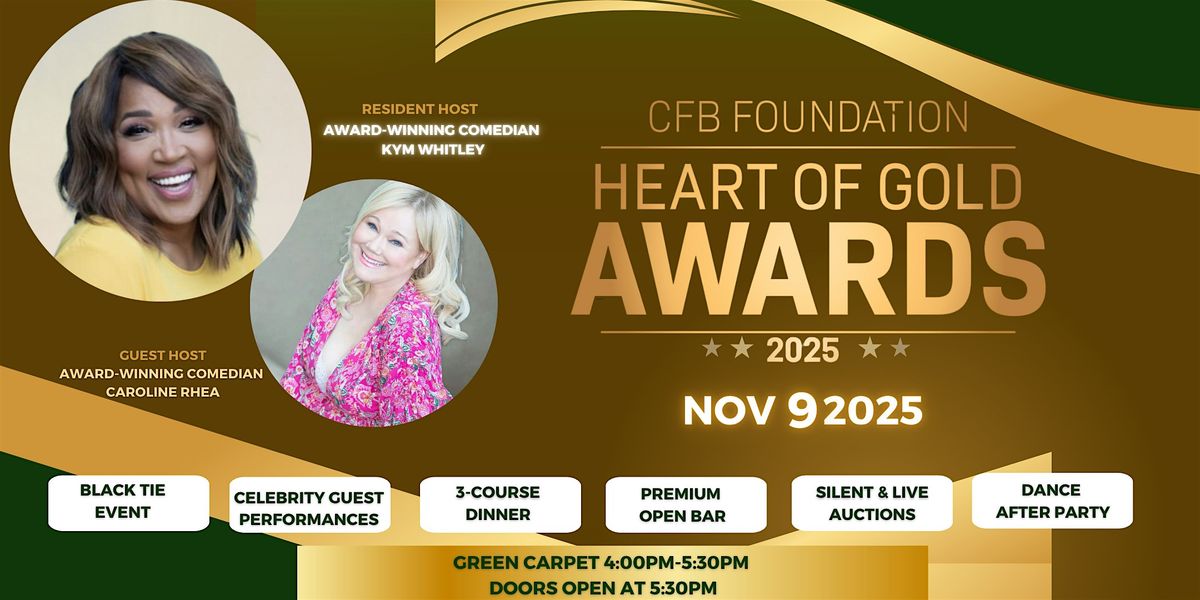 CFB Foundation Heart Of Gold Awards 2025, 9 November | Event in Beverly Hills | AllEvents
