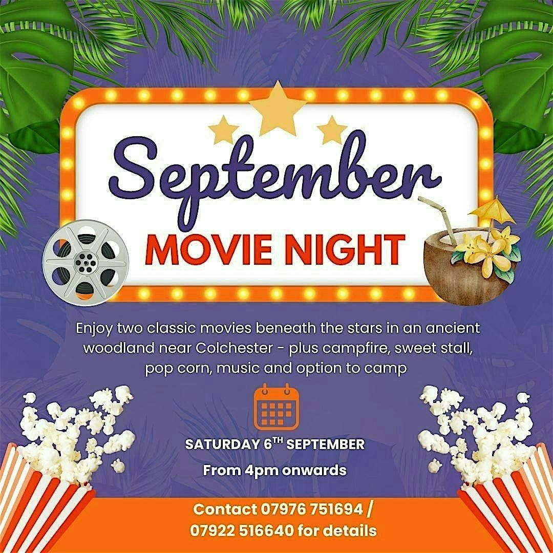 Cinema in the Woods, 6 September | Event in Weeley Heath | AllEvents