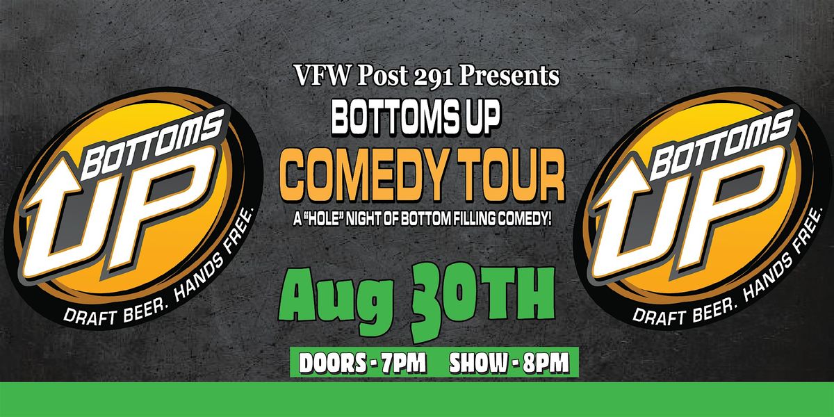 Copy of Bottoms Up Comedy Tour LIVE at World of Games, 12 September | Event in Southgate | AllEvents