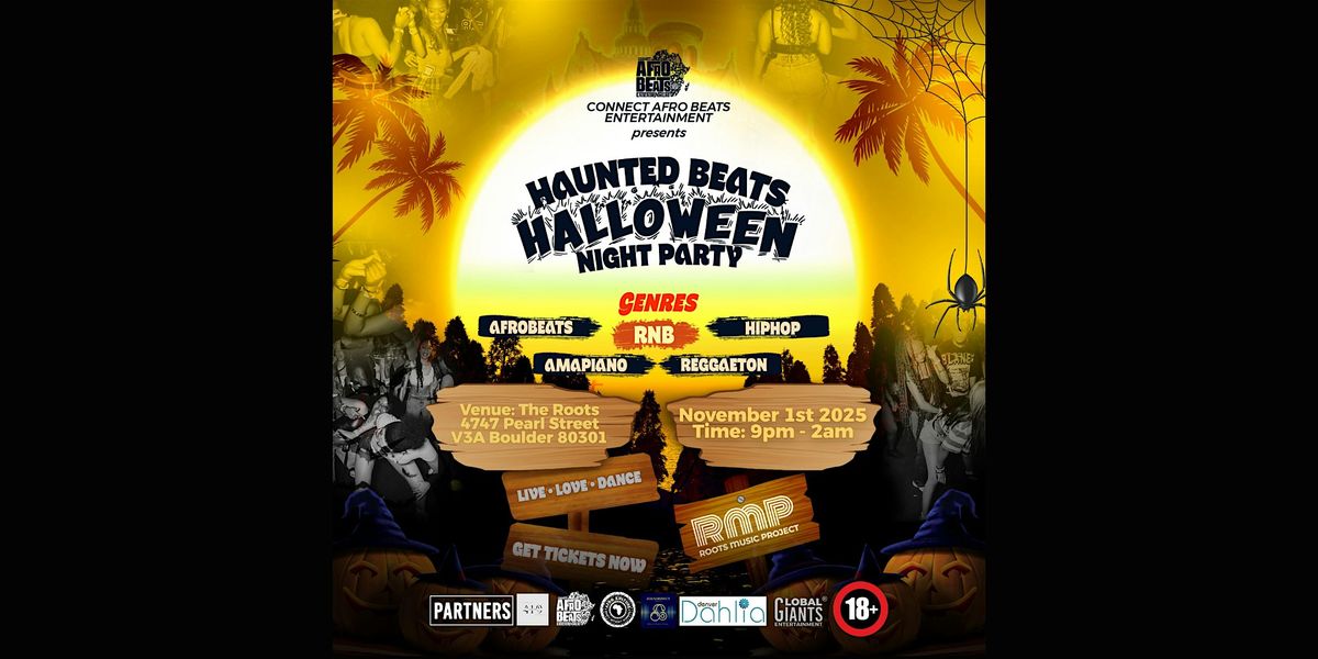 HAUNTED BEATS Halloween PARTY, 1 November | Event in Boulder | AllEvents