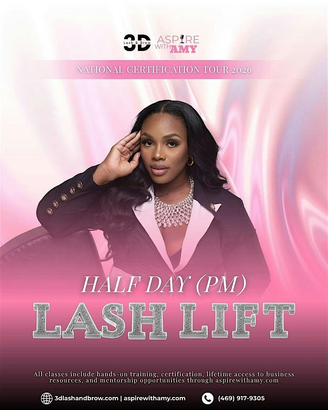LASH LIFT CERTIFICATION – New York, NY (MAY 11, 2026 PM), 11 May | Event in Atlanta | AllEvents