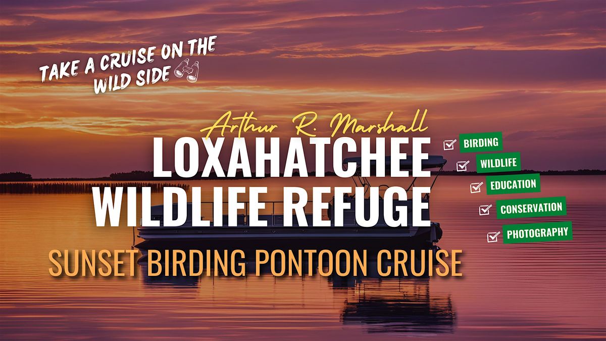 Sunset Pontoon Cruise at ARM Loxahatchee NWR, 10 December | Event in Boynton Beach | AllEvents