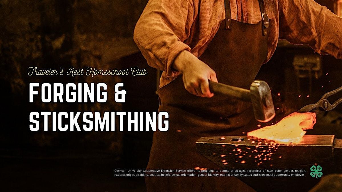 Greenville County Blacksmithing and Sticksmithing Workshop, 23 May | Event in Slater-Marietta | AllEvents