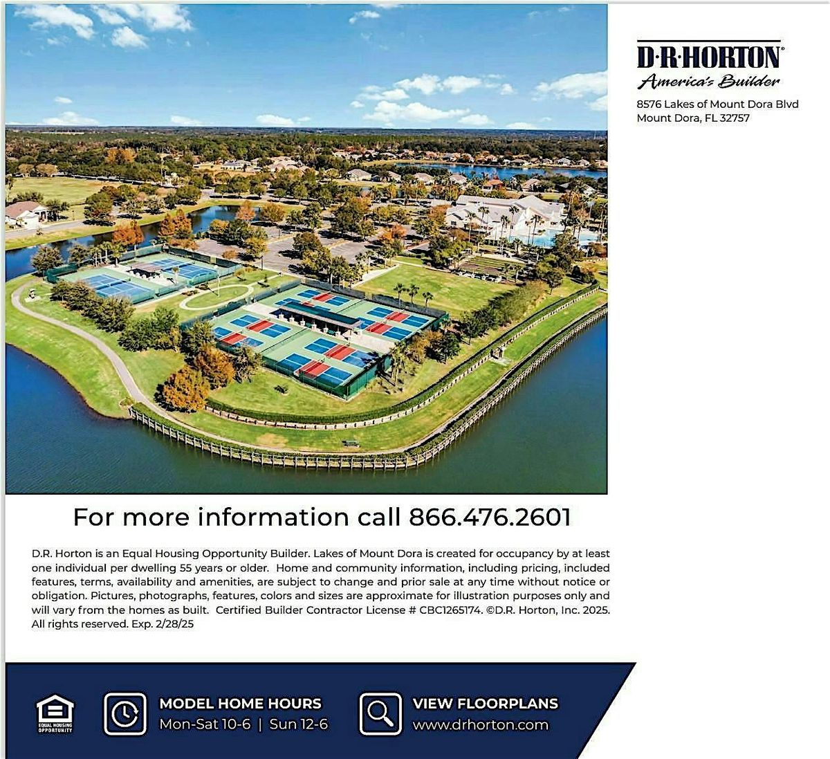 Sip & See: Exclusive Model Preview Event @ Lakes of Mt. Dora | Event in Mount Dora | AllEvents