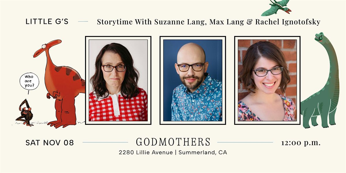 Storytime With Suzanne Lang, Max Lang & Rachel Ignotofsky, 8 November | Event in Summerland | AllEvents