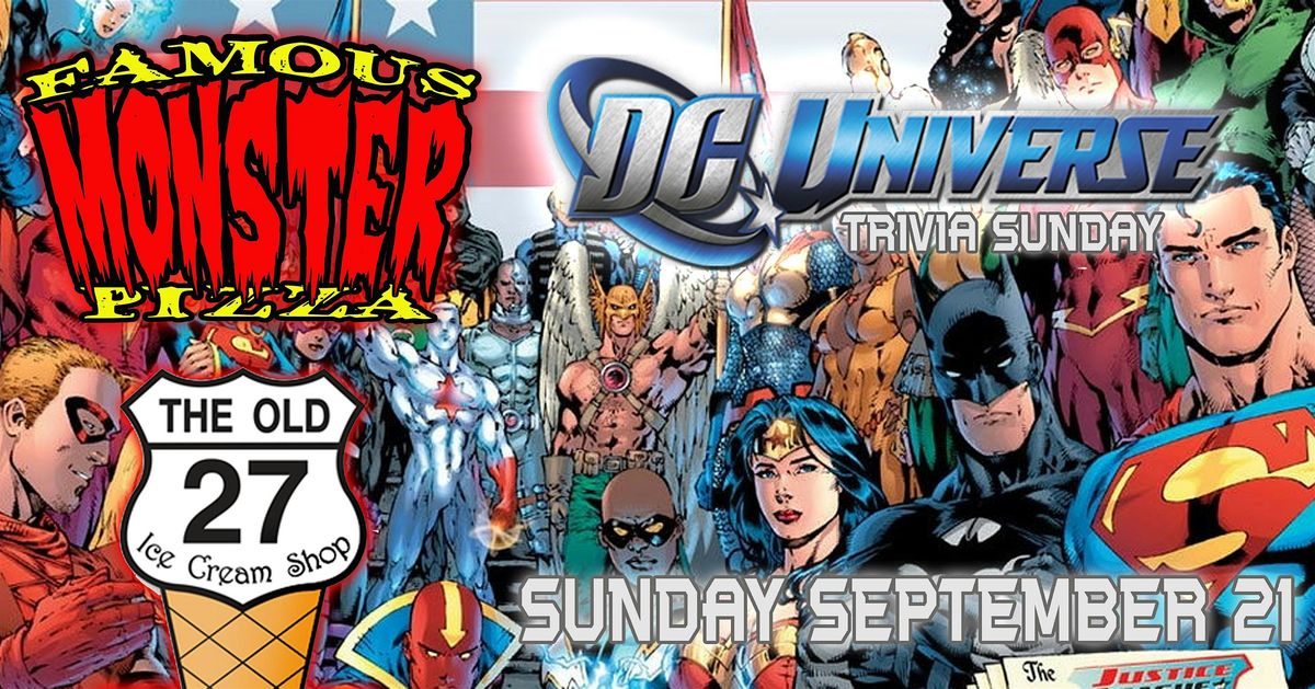 DC Universe Trivia Sunday, 21 September | Event in Decatur | AllEvents