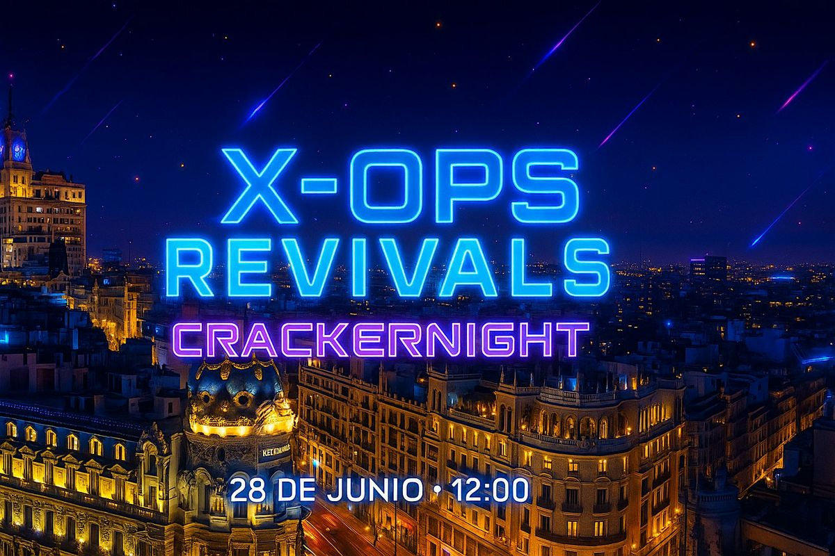 X-Ops revivals y CrackerNight, 13 December | Event in Las Rozas de Madrid | AllEvents