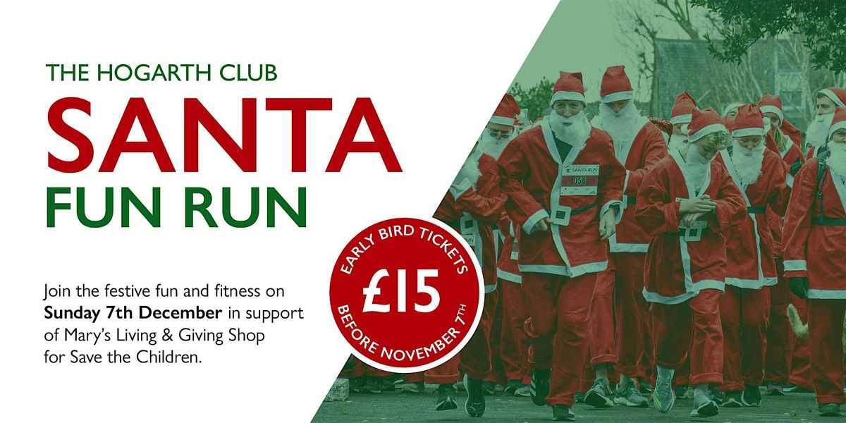 The Hogarth Santa Fun Run 2025, 7 December | Event in London | AllEvents