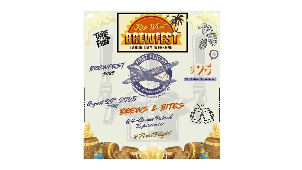 Brews & Bites: A 4-Course Paired Experience, 29 August | Event in Key West | AllEvents