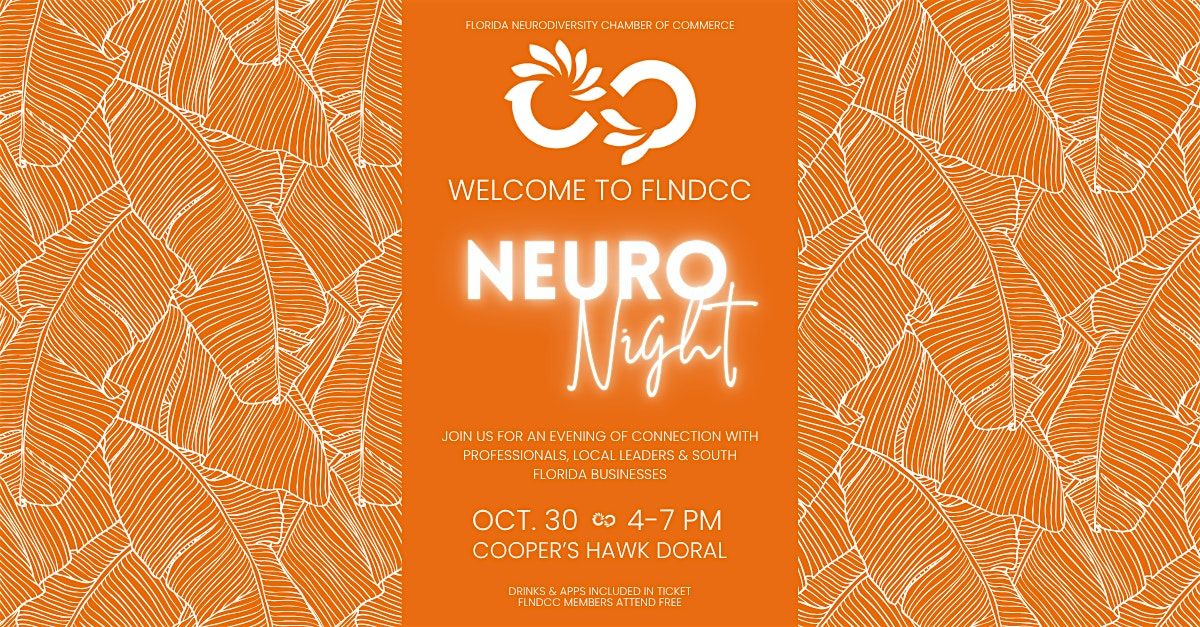 FLNDCC NEURONight OCT. 30, 2025, 30 October | Event in Doral | AllEvents