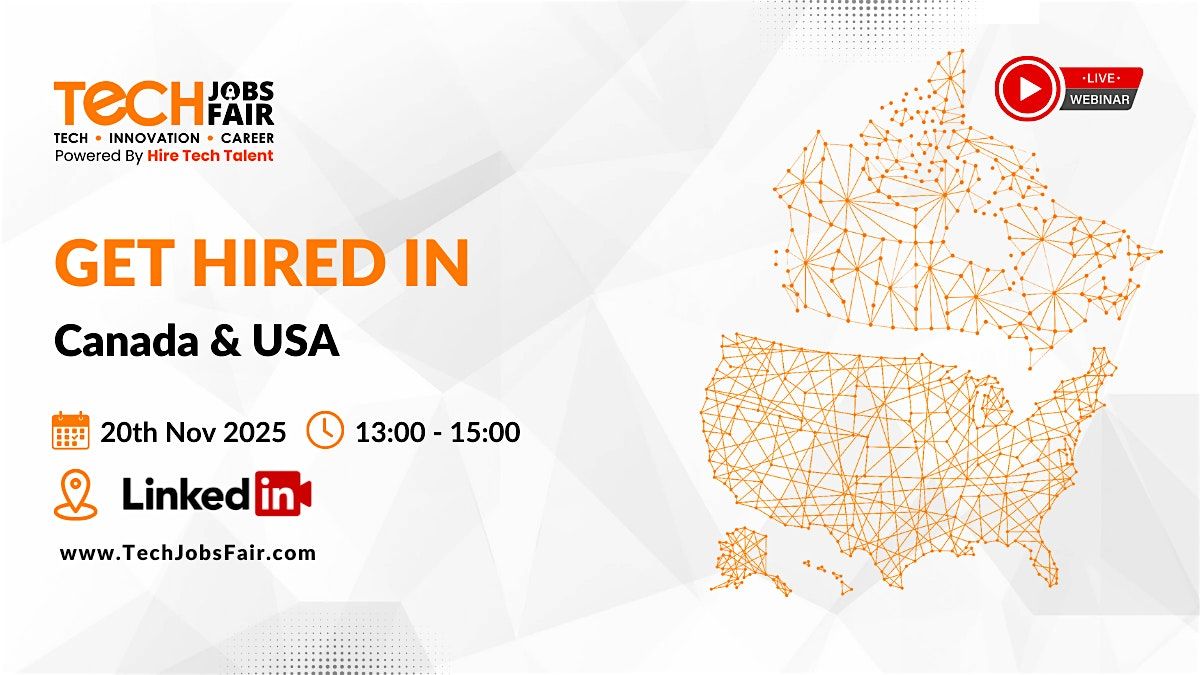 Get Hired in USA & Canada 2025, 20 November | Online Event | AllEvents