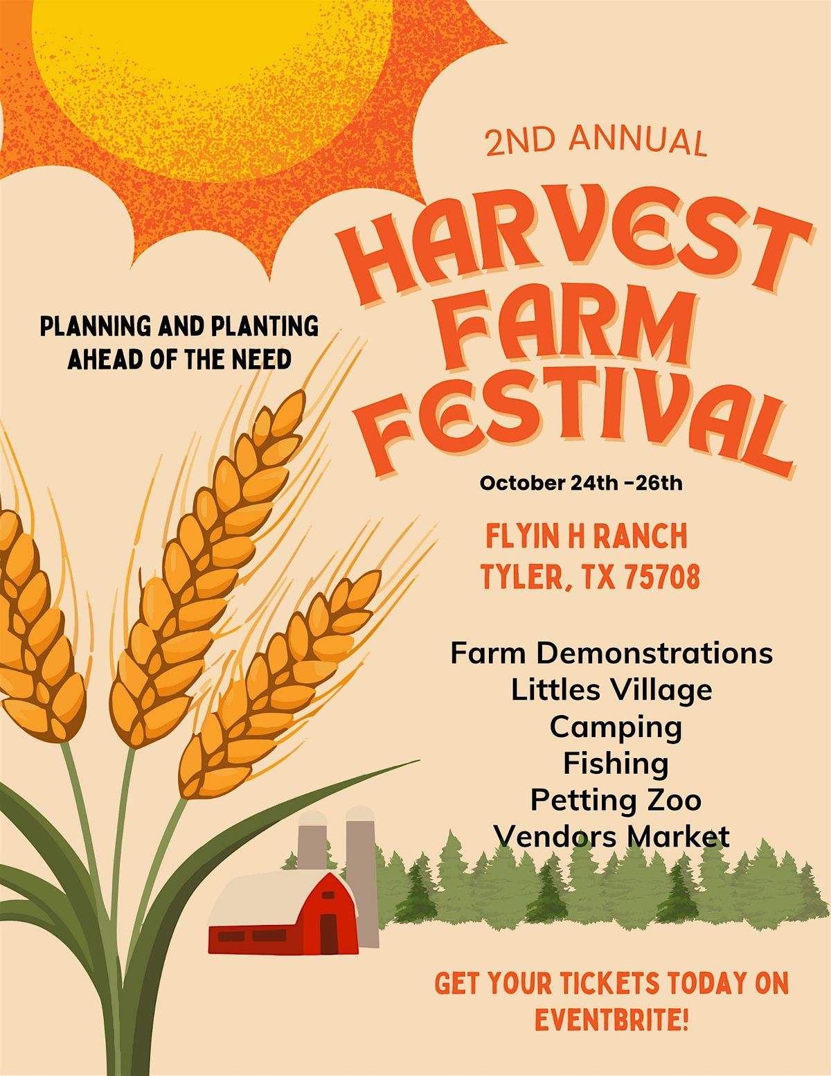 2nd Annual Harvest Farm Festival, 24 October | Event in Tyler | AllEvents