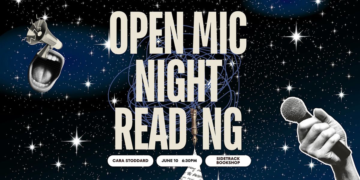 Open Mic Night at Sidetrack Bookshop, 10 June | Event in Royal Oak | AllEvents