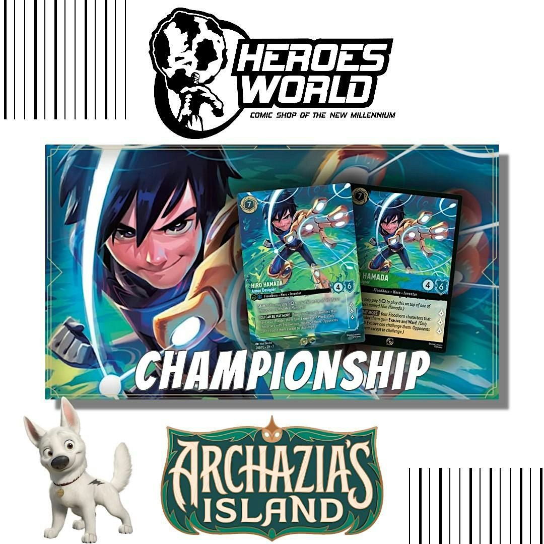 Disney Lorcana: Archazia's Island Set Championship, 10 May | Event in Richmond Hill | AllEvents