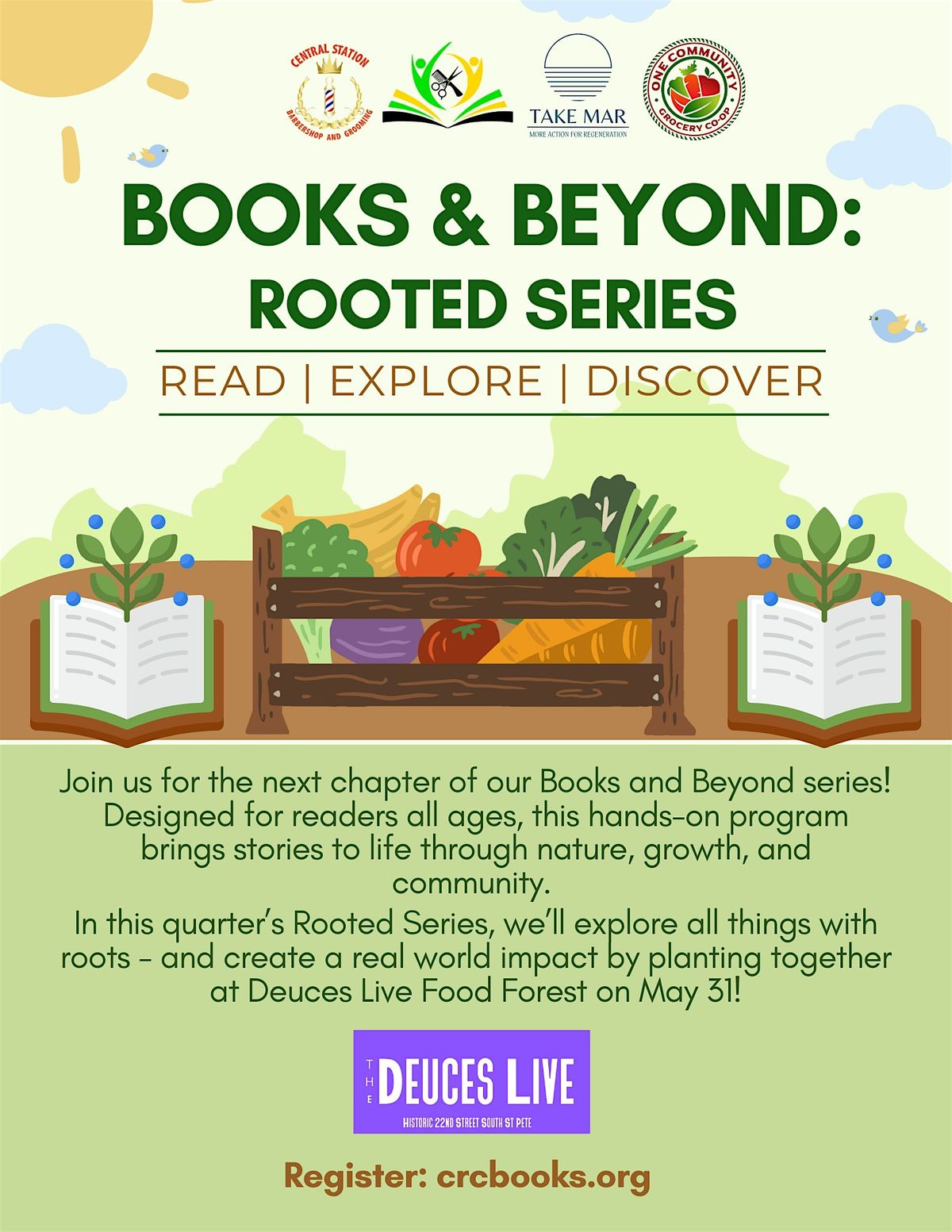 Books & Beyond (The Rooted Series) | Event in St. Petersburg | AllEvents