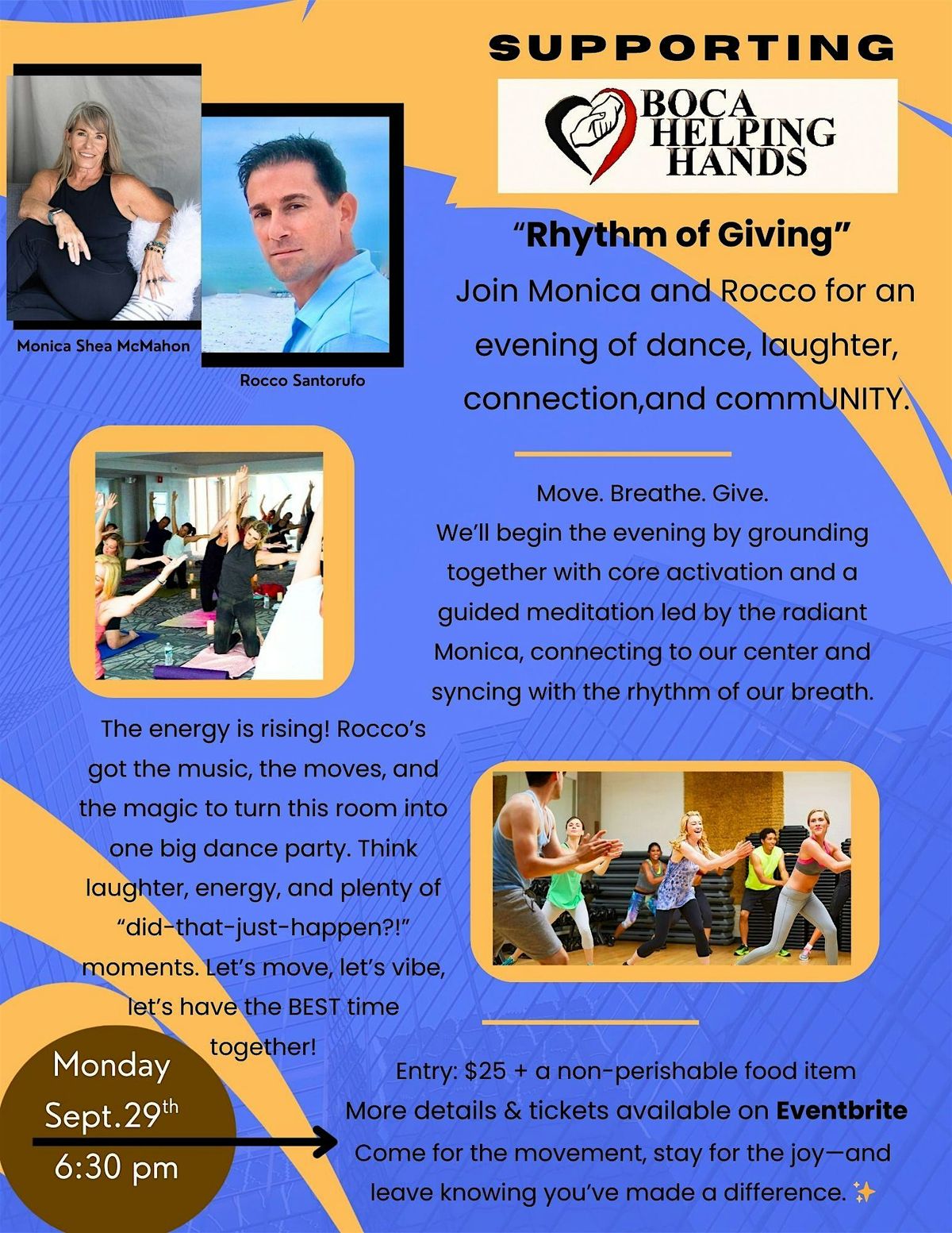 Rhythm of Giving - dance and more benefiting Boca Helping Hands, 20 October | Event in Boca Raton | AllEvents