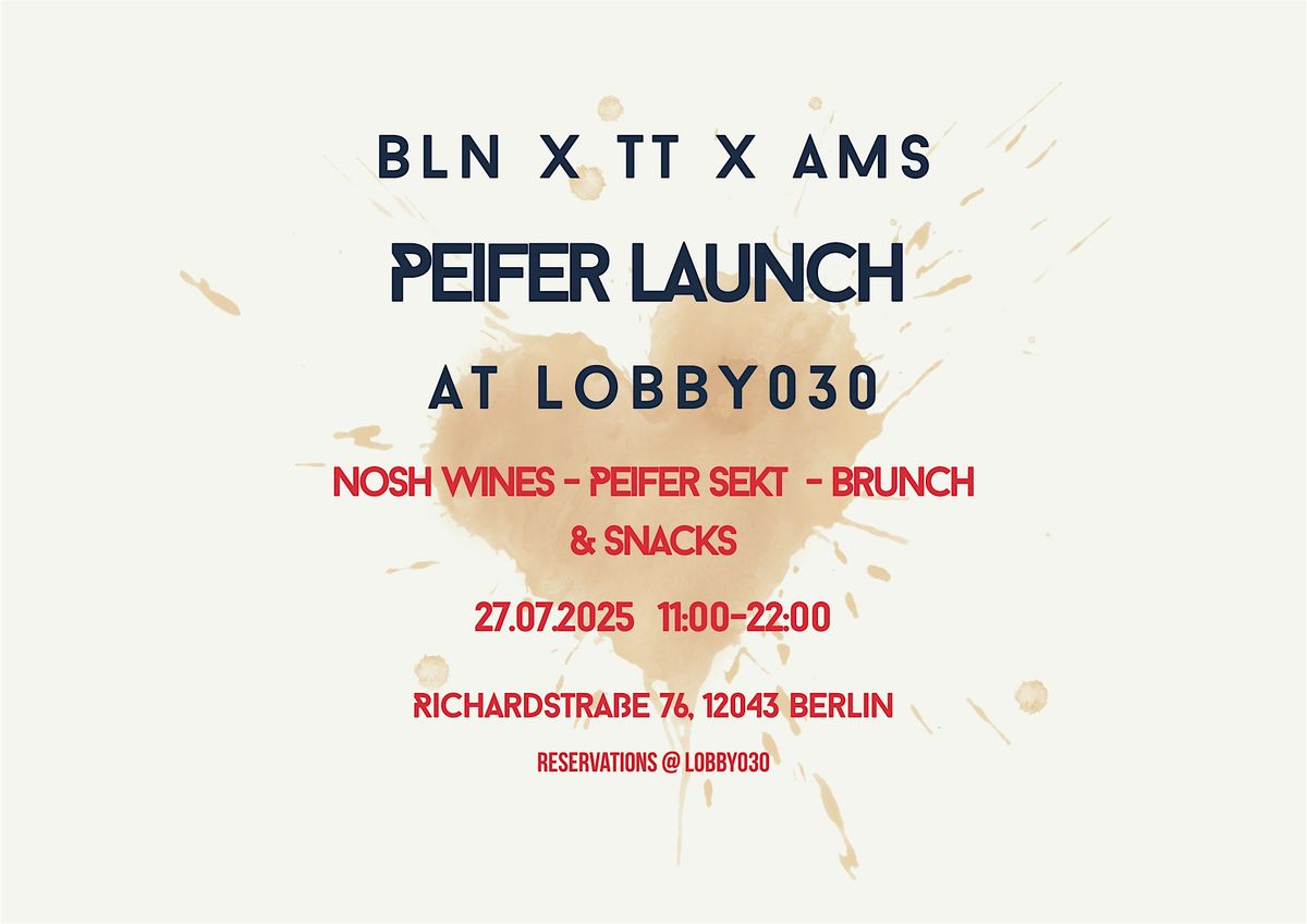 One Bottle. One Day. One Party. – Sunday, July 27 @ Lobby 030, 27 August | Event in Berlin | AllEvents