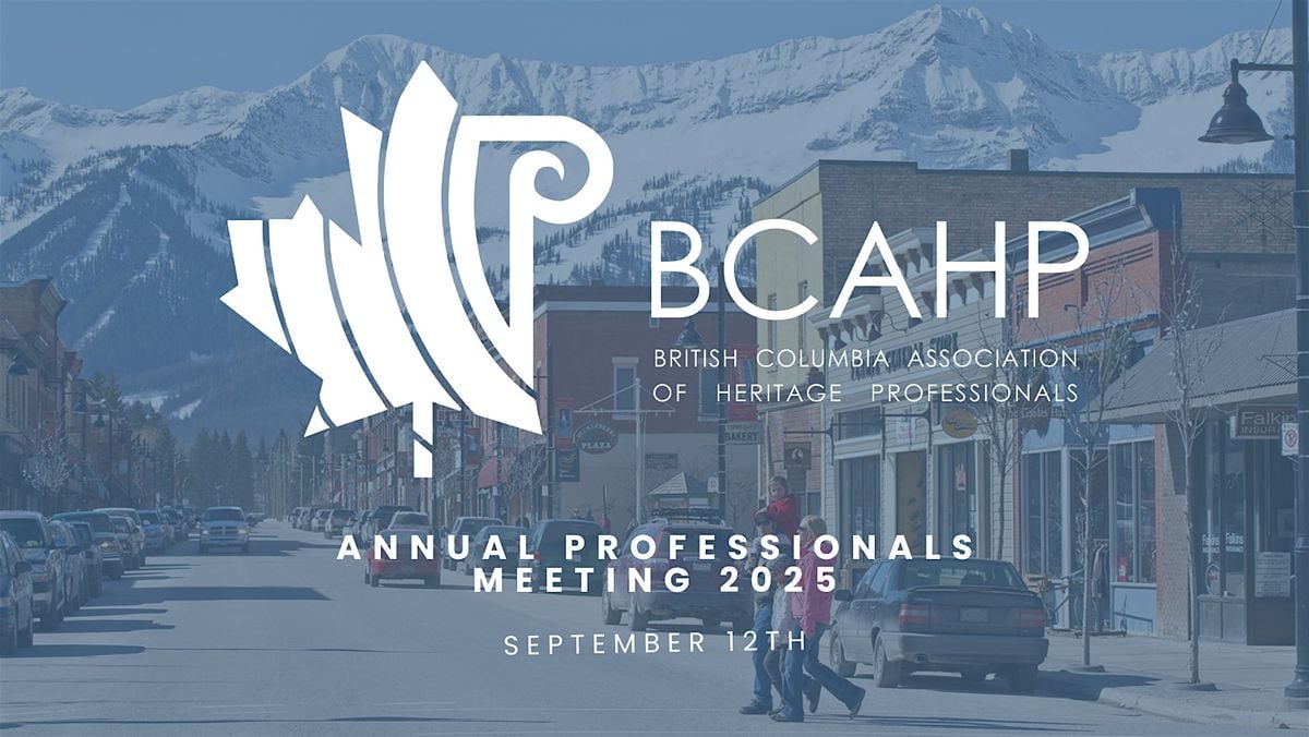 BCAHP Annual Professionals Meeting 2025, 12 September | Event in Burnaby | AllEvents