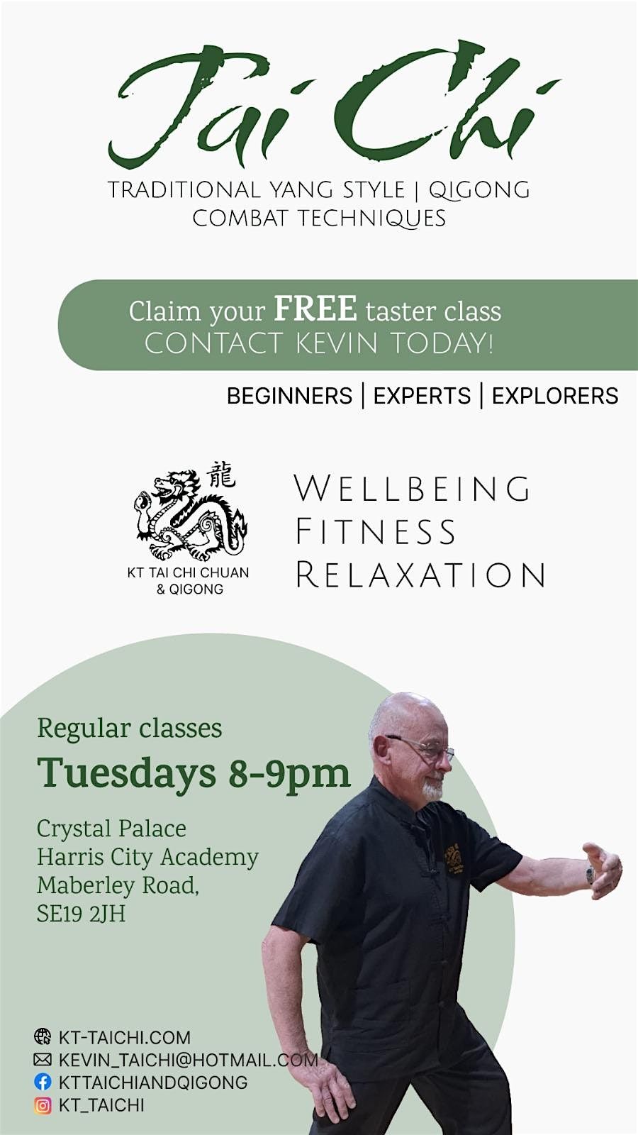 Tai Chi And Chi Gung Free Taster | Event in Croydon | AllEvents