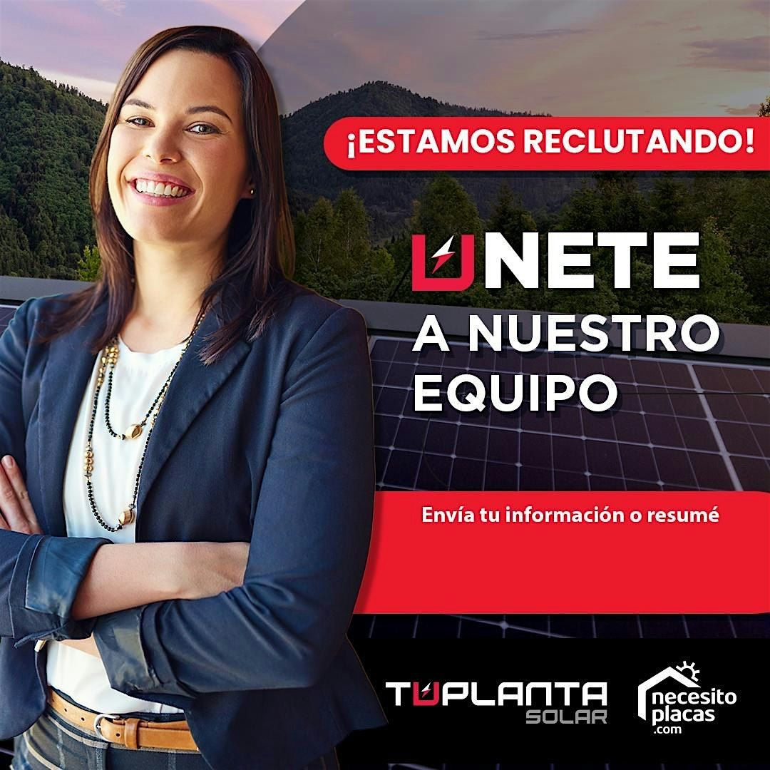 Gran Reclutamiento Tu Planta PR Solar – Únete al equipo líder en energía, 20 May | Event in Bayamón