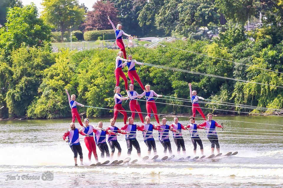 Five Seasons Waterski Show, Ellis Park, Cedar Rapids, August 24 2023