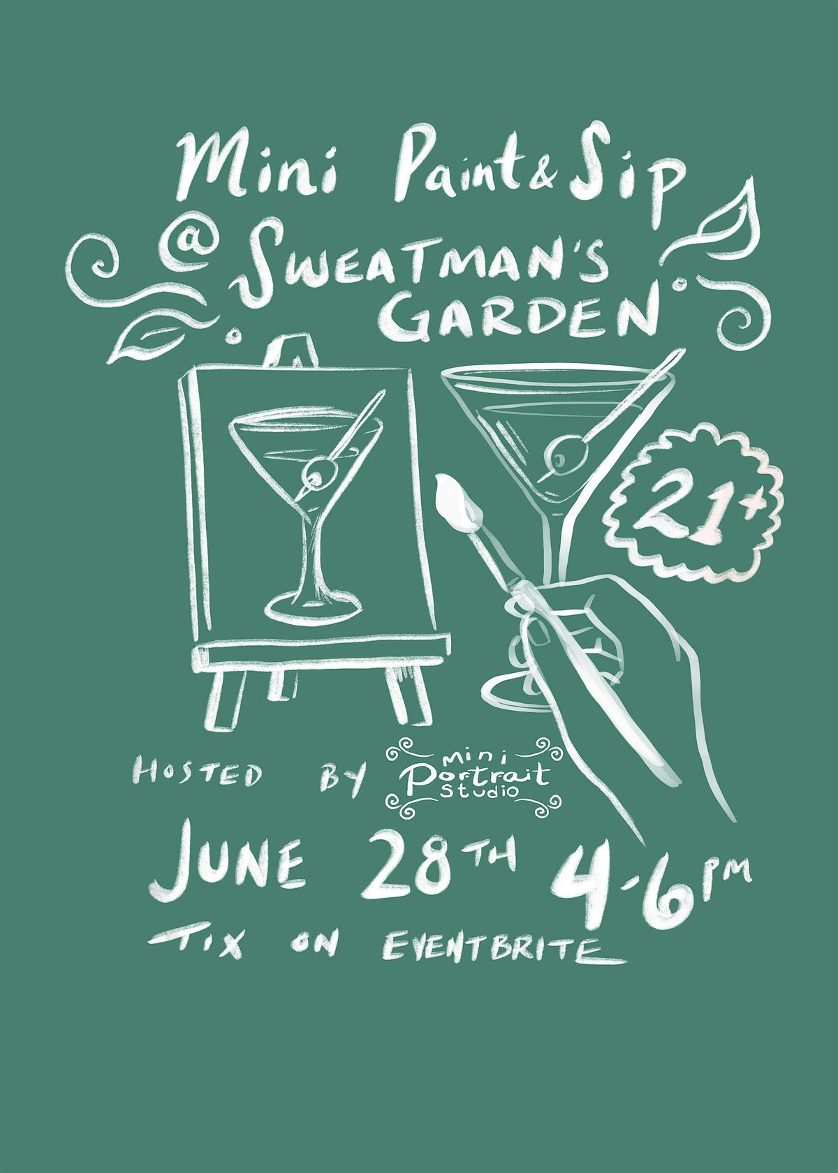 Mini Paint and Sip, 28 June | Event in Charleston | AllEvents