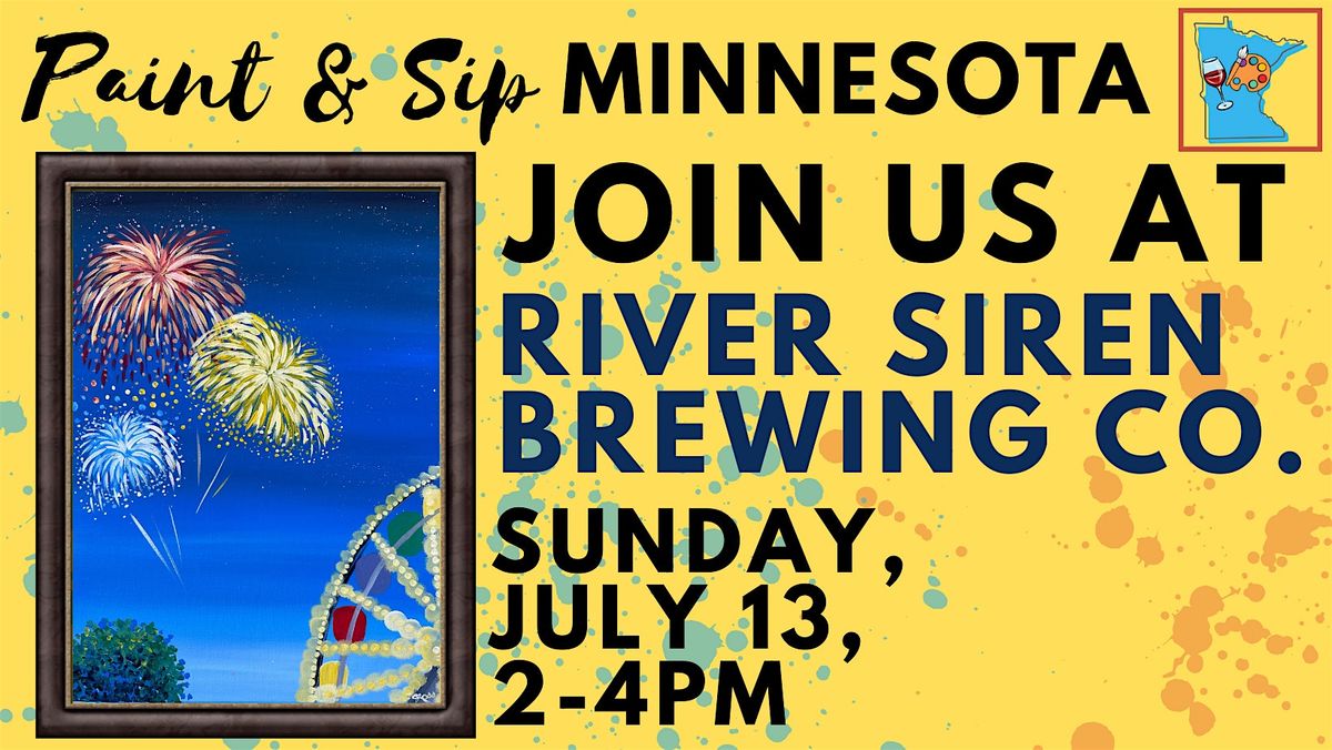July 13 Paint & Sip at Insight Brewing, 13 July | Event in Stillwater | AllEvents